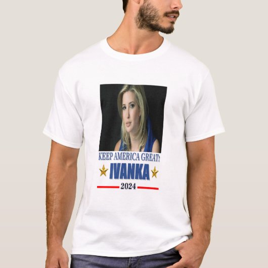 T-shirt Atout d'Ivanka pour le président - 2024 (Devant)