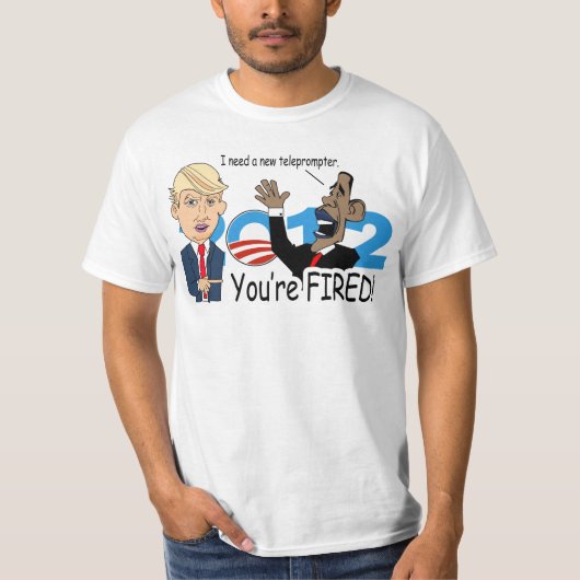 T-shirt Atout et chemise d'Obama (Devant)