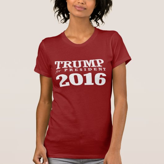 T-SHIRT ATOUT POUR LE PRÉSIDENT 2016 (Devant)