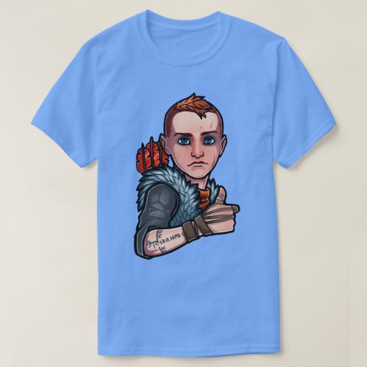 T-shirt Atreus Thumb up (Design devant)