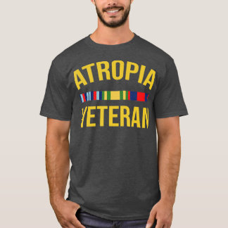 T-shirt Atropia Vétérinaire Drapeau Vétérinaire Fête des p