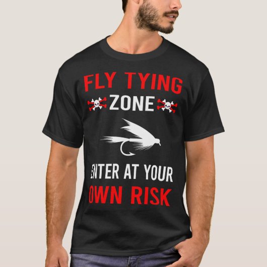 T-shirt Attachement de vol de zone de risque (Devant)