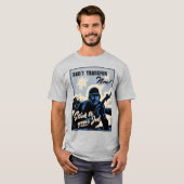 T-shirt Attaque à la tête de la plage sur le champ de bata (Devant entier)