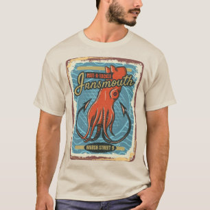 T-shirt Attaque à l'intérieur de la bouche et pêche Lovecr