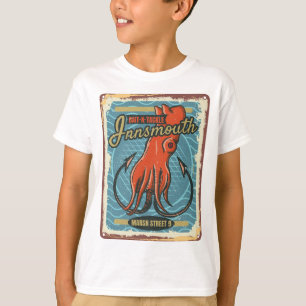 T-shirt Attaque à l'intérieur de la bouche et pêche Lovecr
