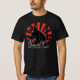 T-shirt Attaque de chat Kaiju vintage Monstre rétro japo