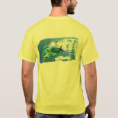 T-shirt Attaque de dauphin Mens T. (Dos)
