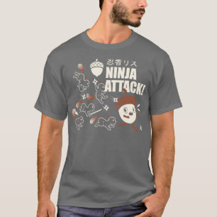 T-shirt Attaque de Ninja par Tobe Fonseca