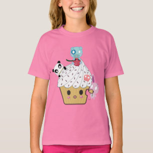 T-shirt Attaque de petit gâteau ! (>_<)