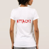 T-shirt Attaque de requin (Dos)