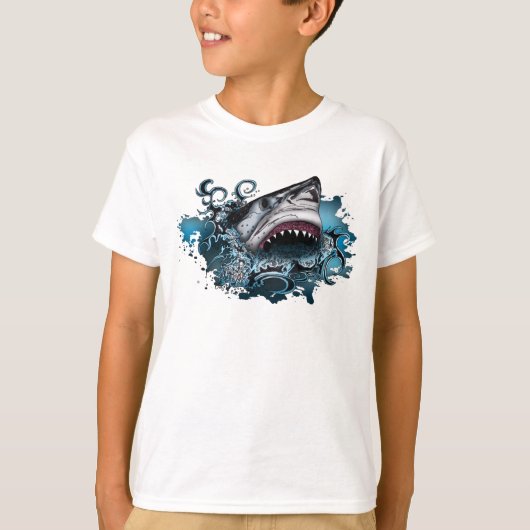 T-shirt Attaque de requins (Devant)