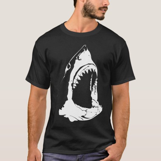 T-shirt Attaque de requins (Devant)