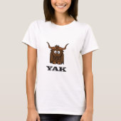 T-shirt attaque de yaks (Devant)