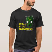 T-shirt Attaque des zombis de lune ! (Devant)