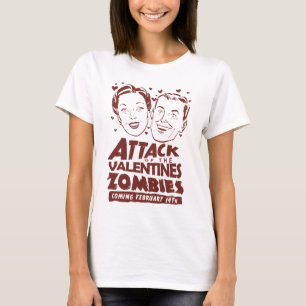 T-shirt Attaque des zombis de Valentines