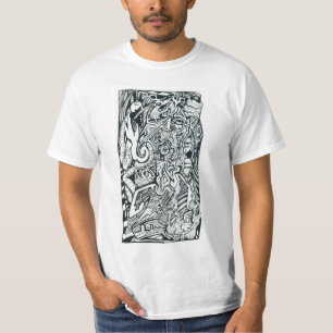 T-shirt Attaque d'inquiétude par Brian Benson
