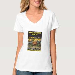 T-shirt Attaque du Citrouille de 50 pieds