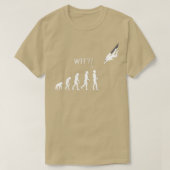 T-shirt Attaque Jetpack de l'évolution humaine (Design devant)