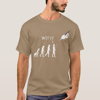 T-shirt Attaque Jetpack de l'évolution humaine