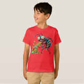 T-shirt Attaque Mutant Bug Puke (Devant entier)