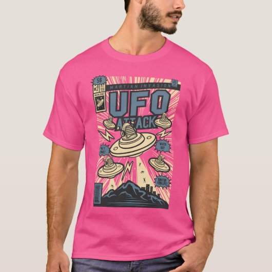T-shirt Attaque Ufo (Devant)