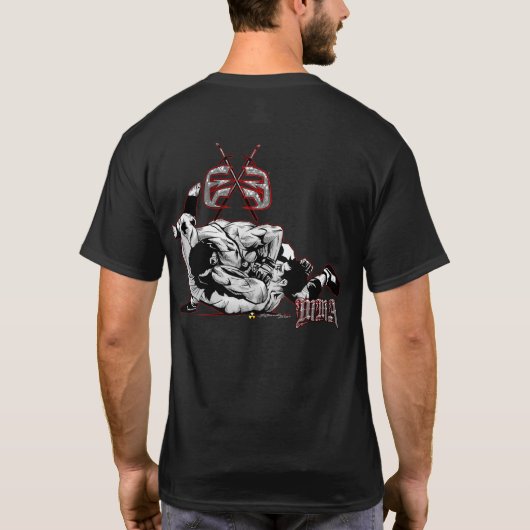 T-shirt Attaquer de MIXED MARTIAL ART (Dos)