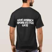 T-SHIRT ATTAQUEZ OBAMA (Dos)