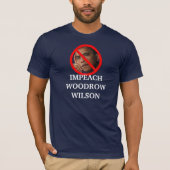 T-shirt Attaquez Woodrow Wilson Obama (Devant)