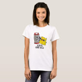 T-shirt Atteindre Gratesse Funny Fromage Puns (Devant entier)