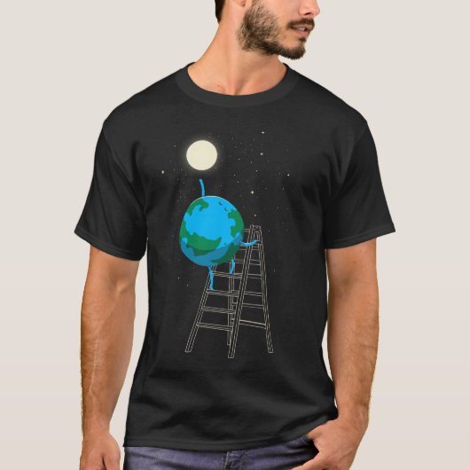 T-shirt Atteindre La Lune (Devant)