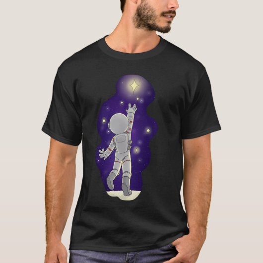 T-shirt Atteindre Pour Les Étoiles (Devant)