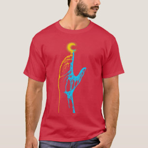 T-shirt atteint