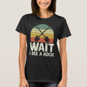 T-shirt Attendez De Voir Un Rock Retro Géologue Science Vi
