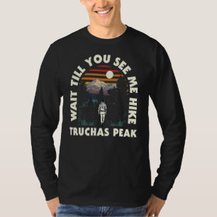 T-shirt Attendez Jusqu'À Ce Que Vous Me Voyez Randonner Tr