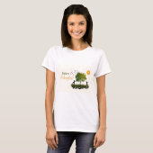 T-shirt Attendez-vous aux miracles (Devant entier)