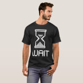 T-shirt Attendre 8 Bits Avec Timer Oeuf (Devant entier)