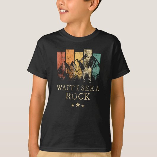T-shirt Attends De Voir Un Rock (Devant)