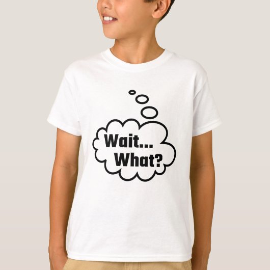 T-shirt Attente ce qui (Devant)
