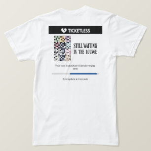 T-shirt attente dans le salon taylor