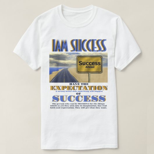 T-SHIRT ATTENTE DE SUCCÈS (Design devant)