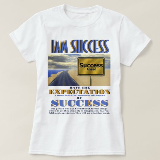T-SHIRT ATTENTE DE SUCCÈS (Design devant)
