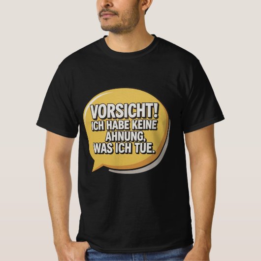 T-shirt Attention (Devant)