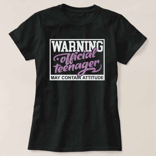 T-shirt Attention (Design devant)