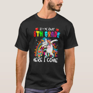 T-shirt Attention 8e année Je viens faire le dabbing Lico