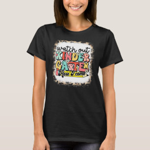 T-shirt Attention À La Maternelle Ici Je Reviens Enseignan