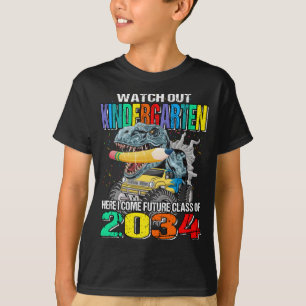 T-shirt Attention À La Maternelle Ici Je Viens Futur