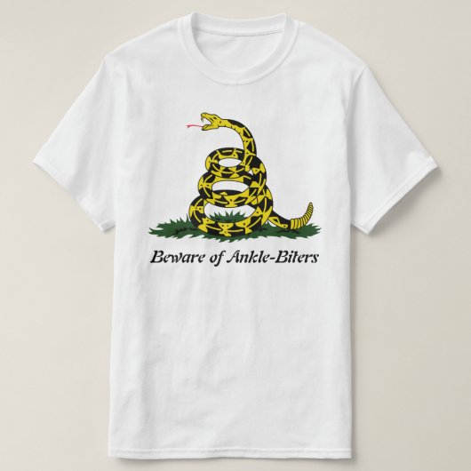 T-shirt Attention aux Ankle-Biters (Design devant)