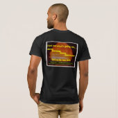 T-shirt Attention aux illuminati (Dos entier)