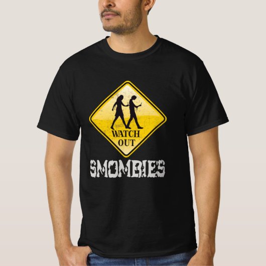 T-shirt Attention aux mombies (Devant)