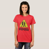 T-shirt Attention aux Smombies (Devant entier)